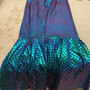 Halloween mermaid tail